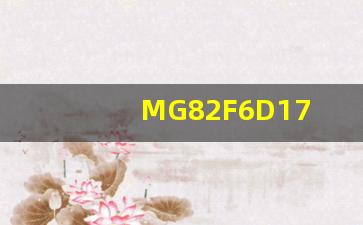 MG82F6D17